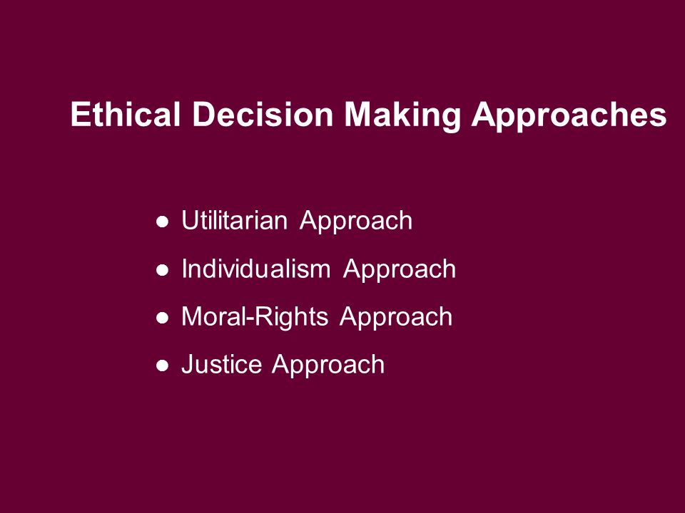 5 Different Approaches towards Ethical Behaviour in Business